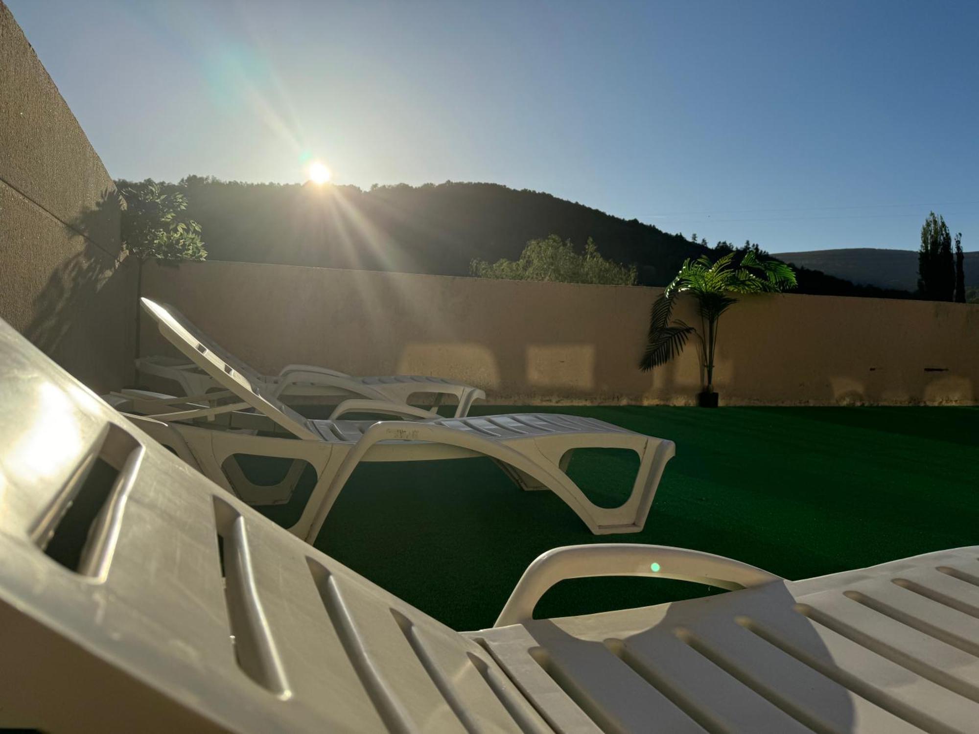 Triacastela Sunset Terrace Leilighet Eksteriør bilde